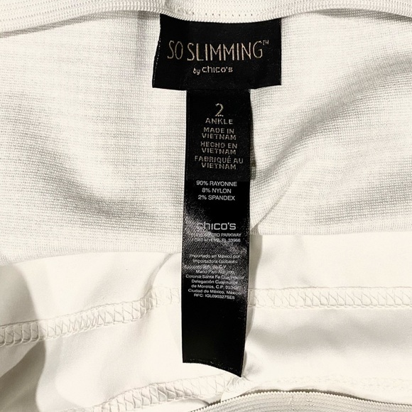 Chico’s So Slimming Ankle Pull-on Pants Size 2 (12) - Picture 5 of 8